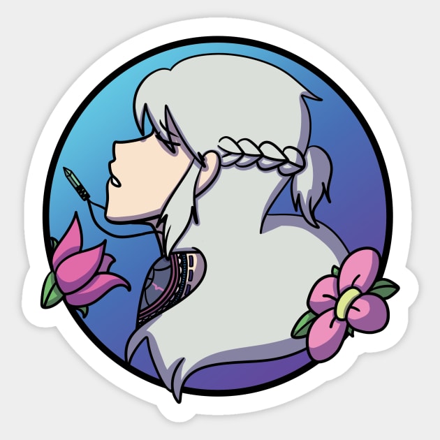 Laura - One Last Song Sticker by TheCrazyFarmer